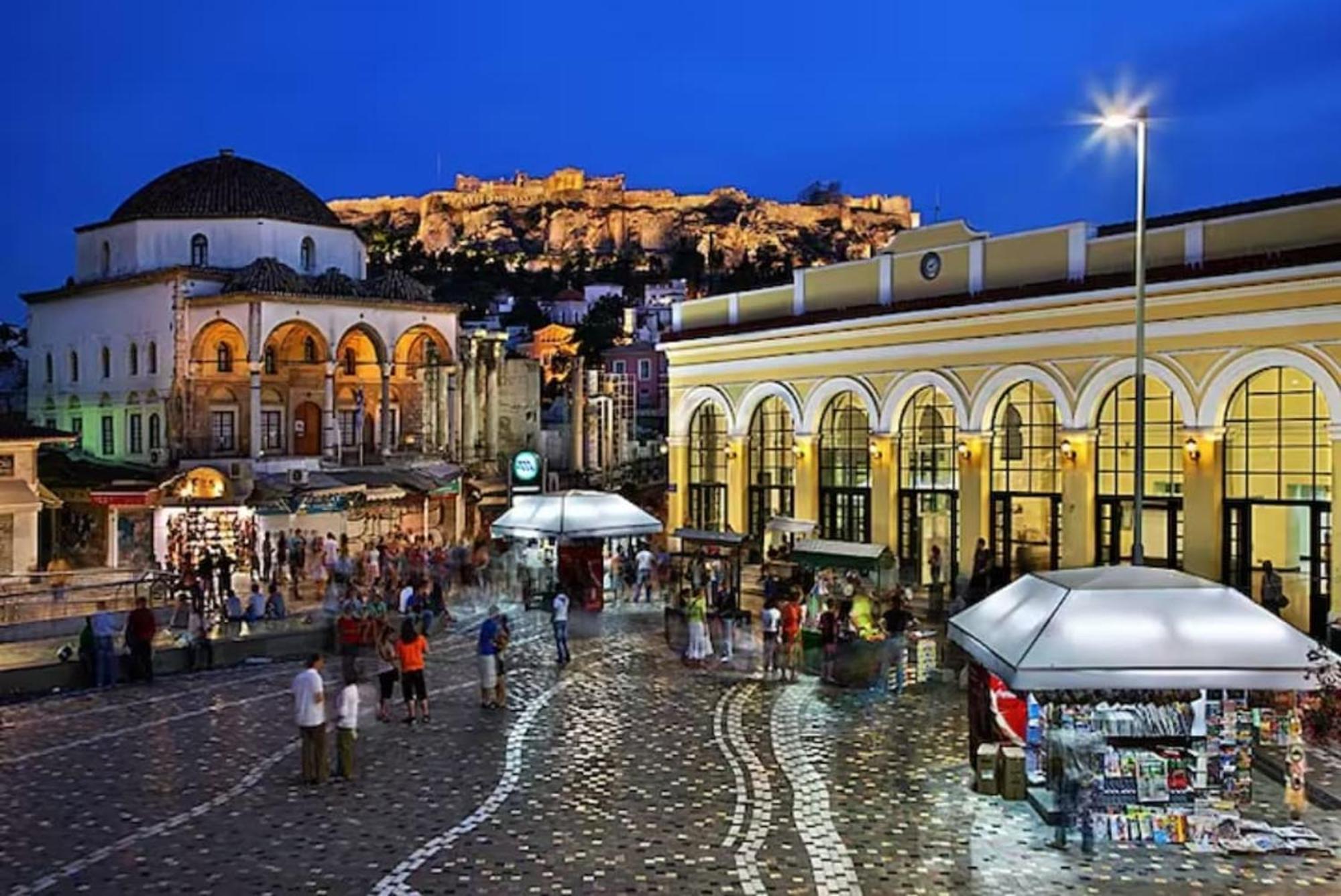 Milos 513 Plaka - Monastiraki By Superhost Hub アテネ エクステリア 写真